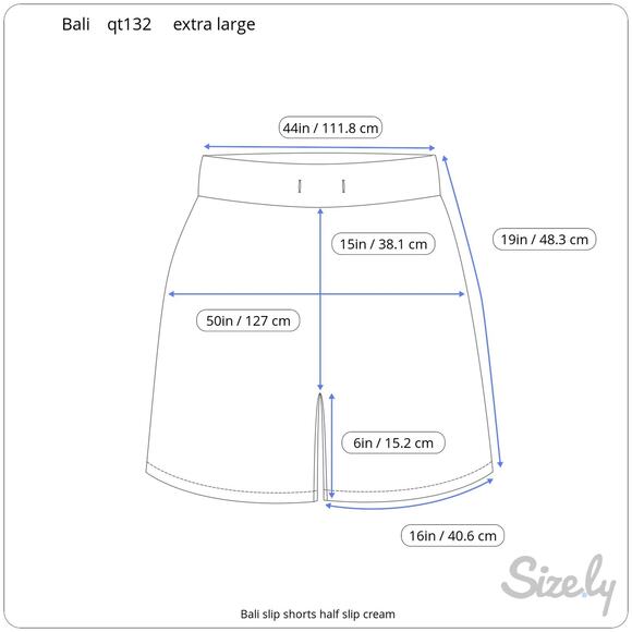 Bali slip shorts half slip cream - Picture 8 of 8